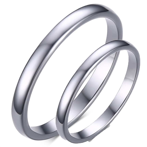 Tungsten forlovelsesring 'Blank' Tungsten forlovelsesring 'Blank'