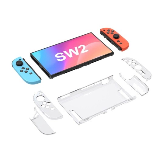 Dacota Gaming Nintendo Switch 2 ultraslankt krystallklart deksel
