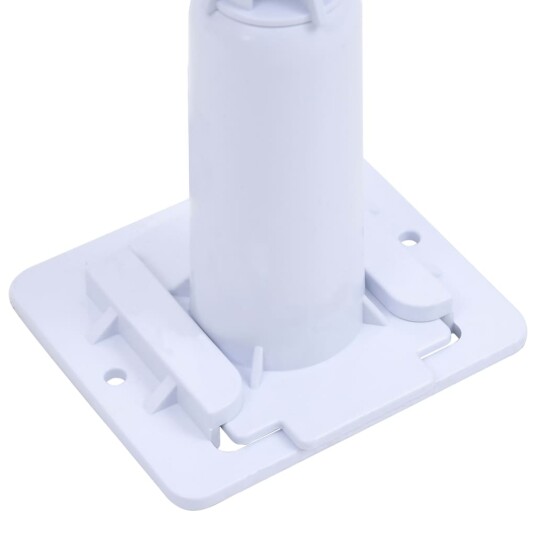 vidaXL Oppruller til bassengtrekk med plastbase