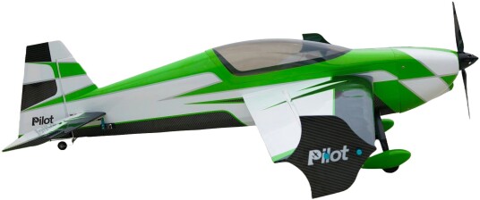 Pilot-RC Extra NG 60inch ARF - White/Green/Black