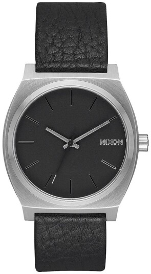 Nixon Herreklokke A0452788 00 The Time Teller Sort/Lær Ø37 mm