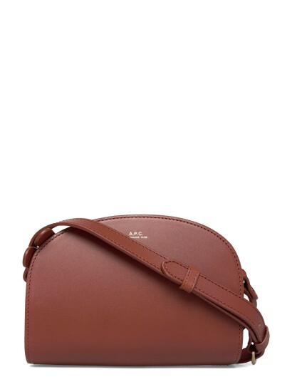 A.P.C. Bag Demi Lune Mini Brown ONE SIZE A.P.C. Bag Demi Lune Mini Brown ONE SIZE