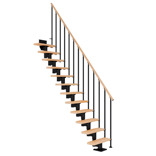 Dolle Dublin Rett Trapp svartclassic Ii lakkert Bøk 61 11 Loddrett Høyde 222 270cm Dolle Dublin Rett Trapp svartclassic Ii lakkert Bøk 61 11 Loddrett Høyde 222 270cm
