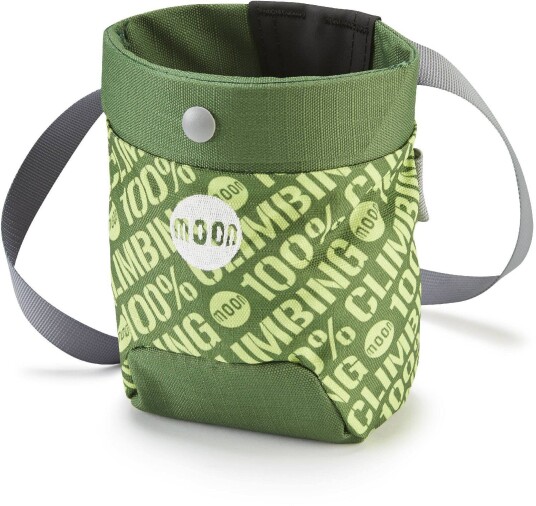 Moon Climbing Moon Sport Chalk Bag 100% Green Moon Climbing Moon Sport Chalk Bag 100% Green
