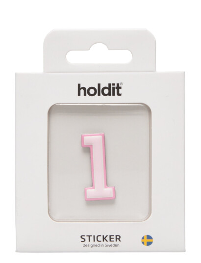 Holdit Sticker Number - White - ONE SIZE