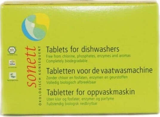 Sonett Maskinoppvask Tabletter Sonett Maskinoppvask Tabletter