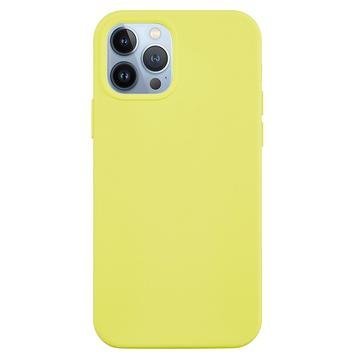 iPhone 15 Pro Max Liquid Silicone Deksel Gul