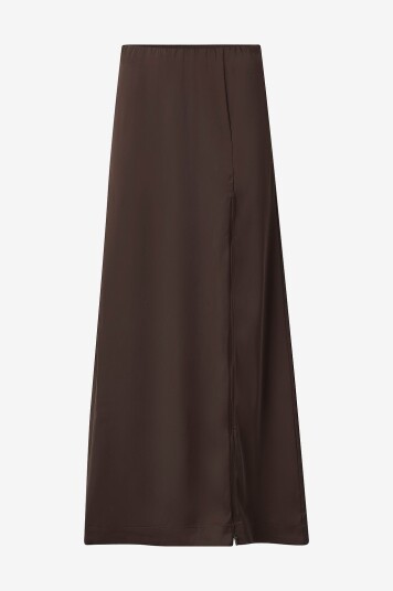 Gestuz Maxi skjørt gzJessie HW Brun Gestuz Maxi skjørt gzJessie HW Brun