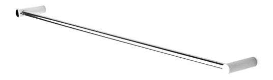 Habo 1368 Håndklestang Enkel Krom