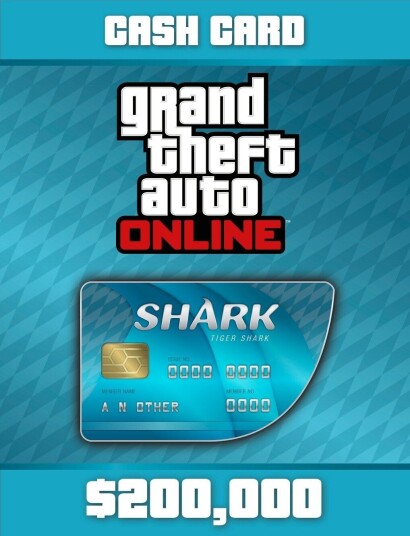 Grand Theft Auto Online: Tiger Shark Cash Card (nedl) Grand Theft Auto Online: Tiger Shark Cash Card (nedl)
