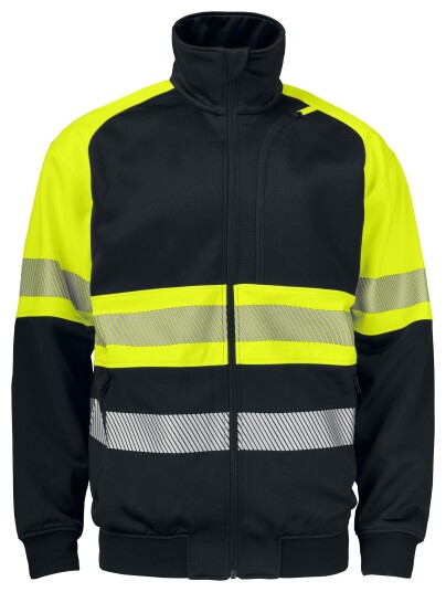 ProJob 6120 Genser En Iso 20471 Kl 1 Yellow/Black XXL