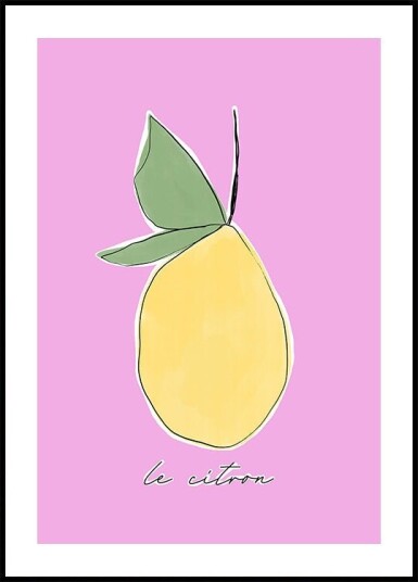 Citrus Delight Plakat Plakat / 70x100cm Citrus Delight Plakat Plakat / 70x100cm