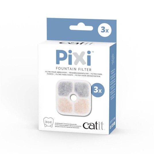 Catit Pixi Filter Til Vannfontene 3Pk