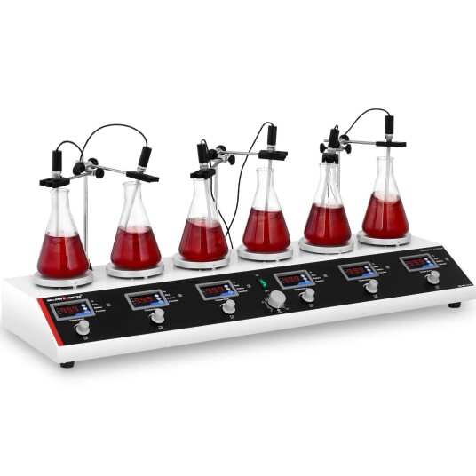 Steinberg Systems Magnetic Stirrer with a 6-Unit Hotplate 10030253 Steinberg Systems Magnetic Stirrer with a 6-Unit Hotplate 10030253