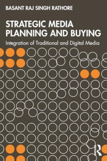 Strategic Media Planning and Buying