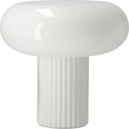 Scandi Living Haven bordlampe 26 cm Hvit
