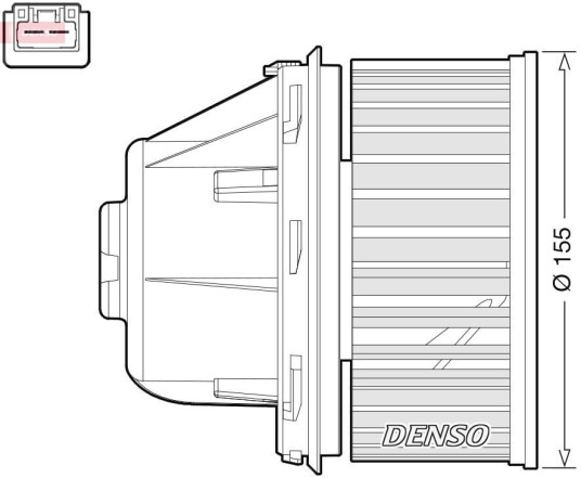 Kupévifte DENSO DEA10053