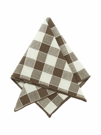 Svanefors Mary serviett Nougat 45 x 45 cm Brun