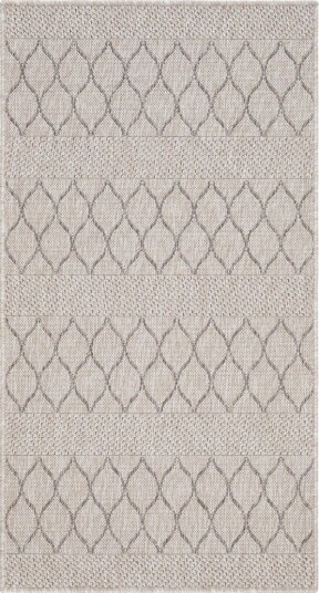 Madrid Flatvevd Teppe 80x340 cm - Lin