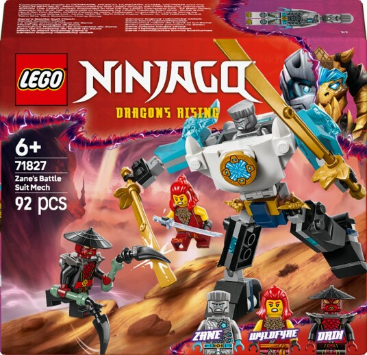 LEGO Ninjago 71827 Zanes kampdrakt-robot LEGO Ninjago 71827 Zanes kampdrakt-robot
