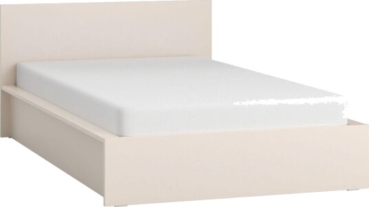 Seng med hodegjerde 4 You Fresh med Trespiler på Tape Sand Beige 120 x 200 cm