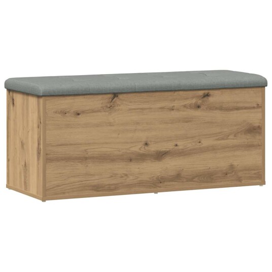  Oppbevaringsbenk artisan eik 102x42x45 cm konstruert tre 8721158446145