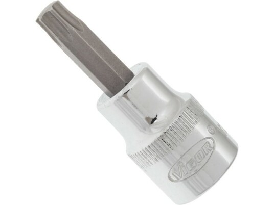 Vigor Torx T40 Pipenøkkelinnsats 3/8" 49 Mm Håndverktøy V2298N