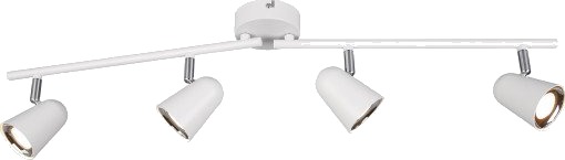 Trio Lighting Toulouse spotter i tak 4 spotter hvit
