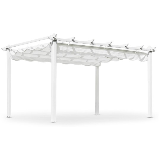 Pergola Hillerstorp Skanör 300 x 400 cm Svart/Hvit Pergola Hillerstorp Skanör 300 x 400 cm Svart/Hvit