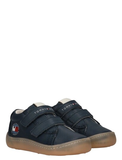 Tommy Hilfiger Mid Cut Velcro Sneaker Nude Navy 24