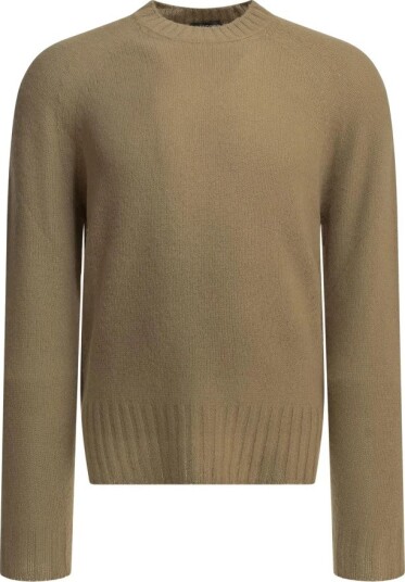 Tom Ford, Herre, Strikkevarer, Brun, M,