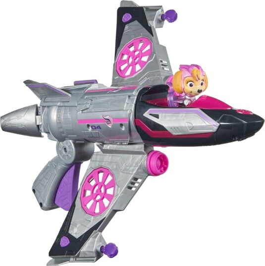 Paw Patrol Skye Deluxe Redningsjet 38cm med Figur - Lekefly