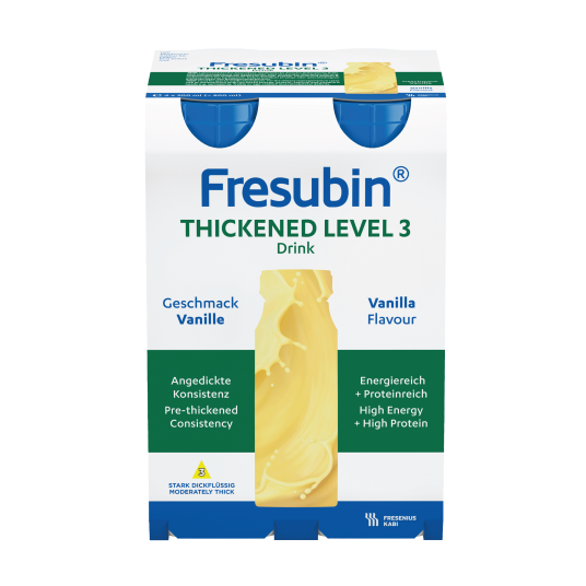 Fresubin Thickened Level 3 Næringsdrikk Vanilje 4x200 ml Fresubin Thickened Level 3 Næringsdrikk Vanilje 4x200 ml
