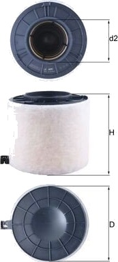 Luftfilter KNECHT LX 4410 Luftfilter KNECHT LX 4410