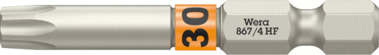 Wera 864/4 TORX HF Bits med holdefunksjon TX30 Maskintilbehør & forbruk