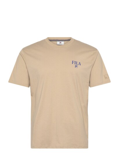 FILA Ponzano Relaxed Graphic T Shirt Beige L