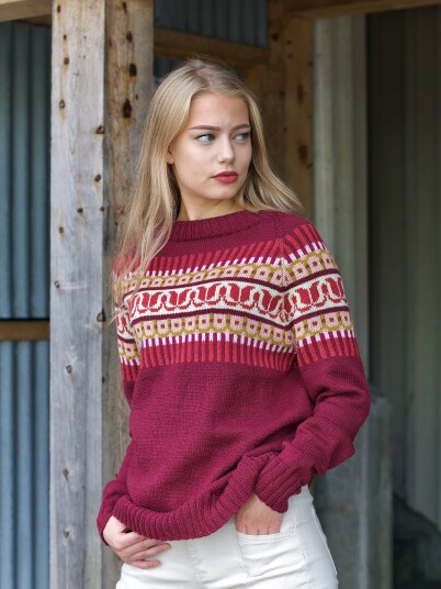 BLOMMA burgunder
