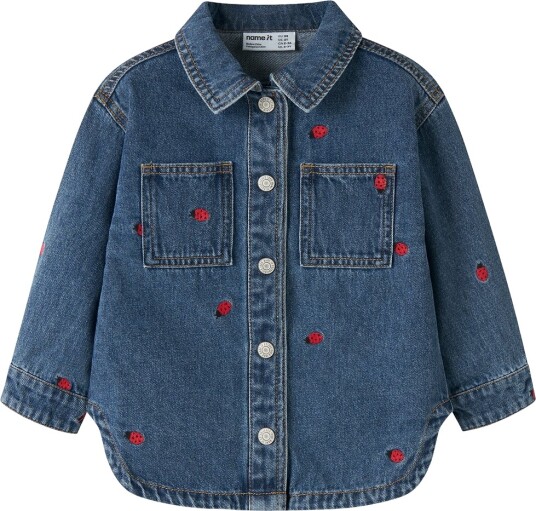 Name It Nmfnina Emb Denim Jacket 3285 Za D Blue 92 Name It Nmfnina Emb Denim Jacket 3285 Za D Blue 92