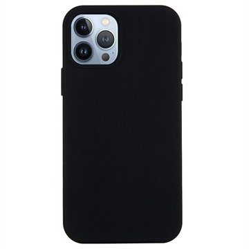 iPhone 14 Pro Liquid Silikondeksel Svart