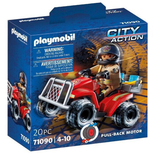 Playmobil City Action - Brannvesen - Speed Quad