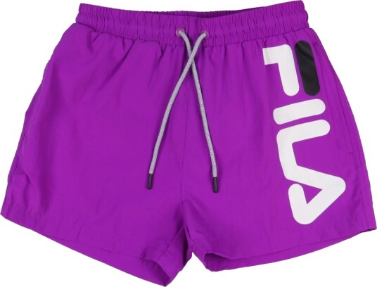 Fila Badshorts Michi Purple Cactus Flower Fila 16 18 år 176 188 Badetøy Lilla