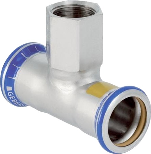 Geberit Tee RFG 18-3/4"-18mm m/m Mapress Geberit Tee RFG 18-3/4"-18mm m/m Mapress