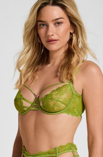 Hunkemöller Ikke Polstret BH Med Bøyle Zara Grønn