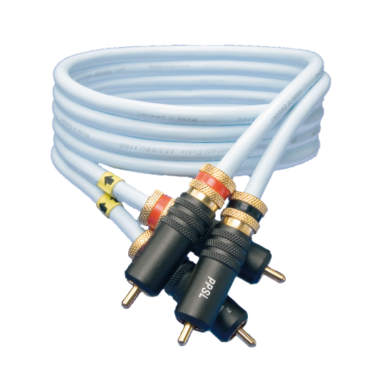 SUPRA 1001900024 Lydkabling PPSL RCA-kontakter Stikkontakter & kabler