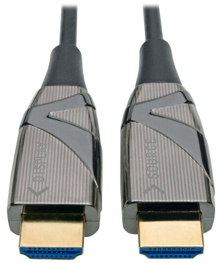 TRIPP LITE High-Speed HDMI Cable HDMI Fiber AOC 4K @60Hz 4:4:4 Black M/M 30M - HDMI-kabel - 30 m