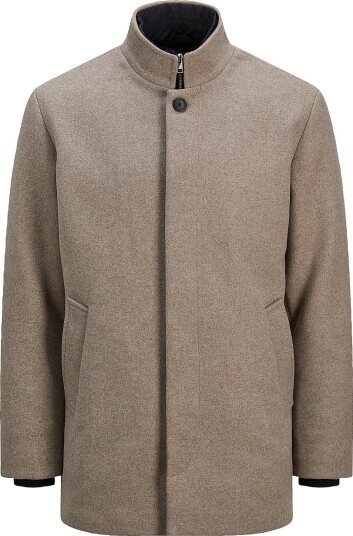 Jack & Jones Jjeharrison Wool Blend Jacket Sn Beige L Jack & Jones Jjeharrison Wool Blend Jacket Sn Beige L