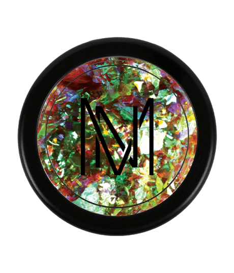 Brillbird Norge MN FOIL FLAKES   HOLO GREEN