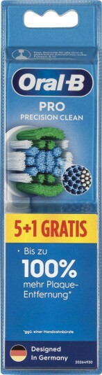 Oral-B Pro Precision Clean Børstehoder - 6 stk. (Passer ikke til iO & Pulsonic)