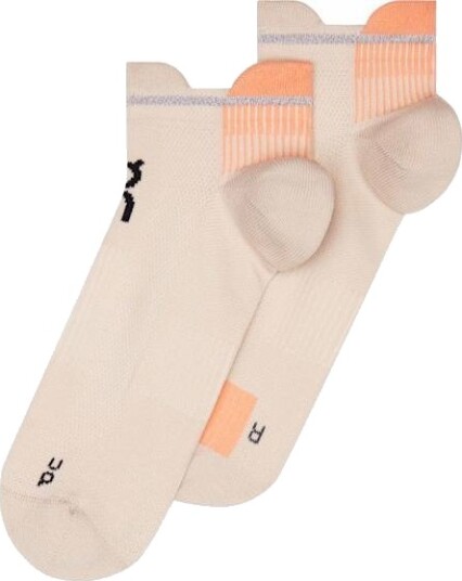 On Performance Run Sock Low Unisex Pearl/Sunstone 35-38.5