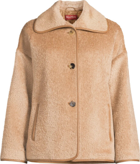 Max Mara Studio Dame Jakker Beige L, Max Mara Studio Dame Jakker Beige L,